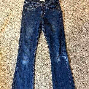 Levi 518 super low bootcut juniors
